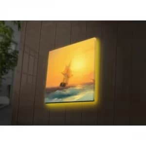 2828DACT-47 Multicolor Decorative LED Lighted Canvas Painting
