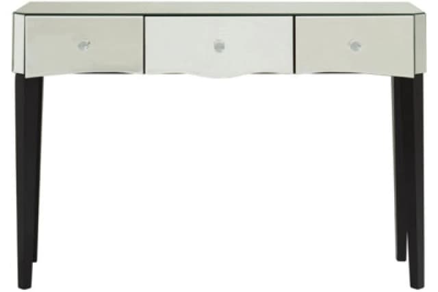 Orsina Stylish Console Table, Functional Console Table With Drawers For Hallway, Ample Storage Modern Table