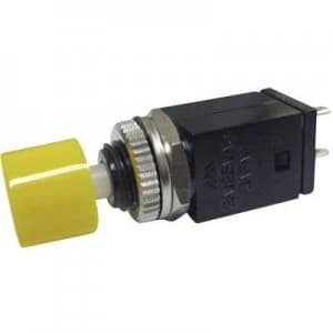 Miyama DS 410 YE Pushbutton 125 V AC 3 A 1 x OffOn momentary