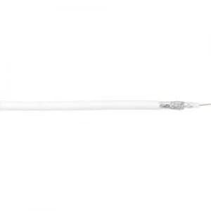Coax Outside diameter 4.50 mm 75 White Interkabel AC 78 Sold by the metre