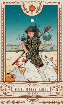 White Numen: A Sacred Animal Tarot by Albabg