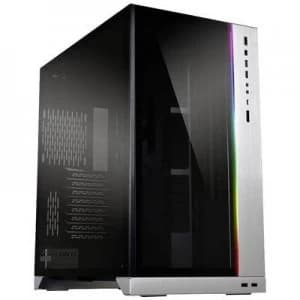 Lian Li O11Dynamic XL (ROG Certified) Midi tower Game console casing Silver Built-in lighting, Window, Dust filter