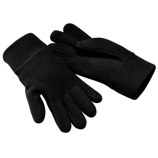 Beechfield Beechfield Men Suprafleece Anti-Pilling Alpine Winter Gloves in Black Size: Small Black S Male 5055747772180