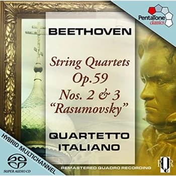 Ludwig van Beethoven - Beethoven: String Quartets, Op. 59, Nos 2 and 3, 'Rasumovsky' CD