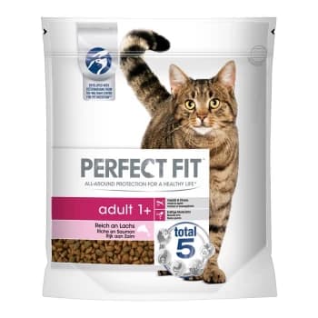 Perfect Fit Adult 1+ Salmon Cat Food 2 x 2.8kg