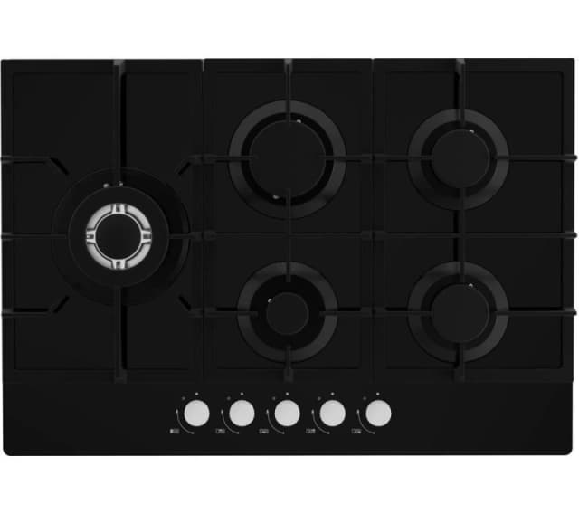 STATESMAN GH175GB 75cm Gas Hob - Black 5016368003398