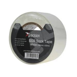 Precision SGR Sock Tape 38mm (Pack of 5) - White