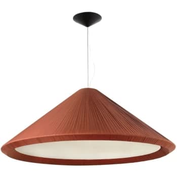 Faro Lighting - Faro Hue - Terracotta Pendant 130cm, E27