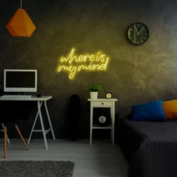 Where Is My Mind - Yellow Yellow Wall Lamp
