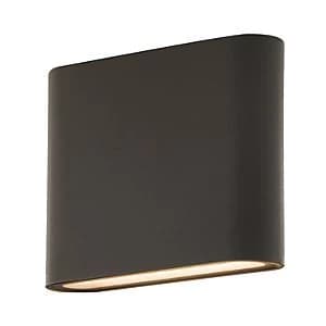 Luceco LED Grey Exterior Flat Wall Light - 8W
