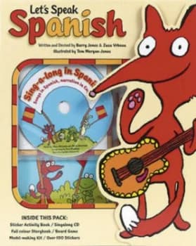 Spanish Sticker Actvity Book and Cd Rom Paperback