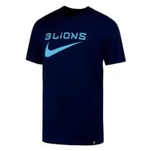 2022-2023 England Three Lions Swoosh Tee (Navy)