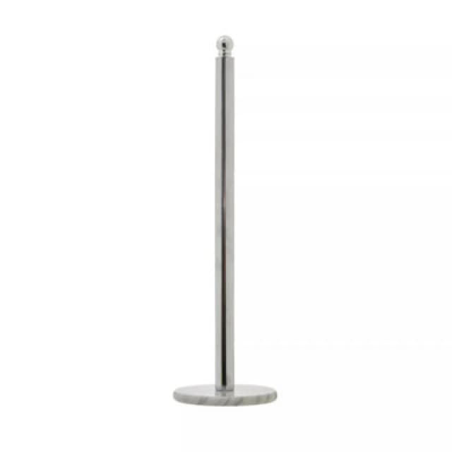 Orsina Elegant Design Chrome Large Toilet Roll Holder, Stable Toilet Holder, Sturdy Roll Holder With Marble Base