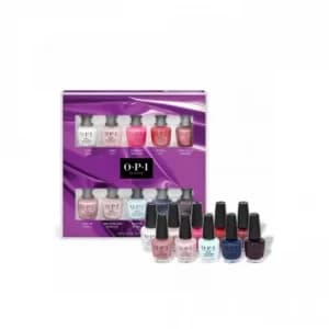 OPI Holiday 2021 10 Piece Mini Nail Varnish Pack