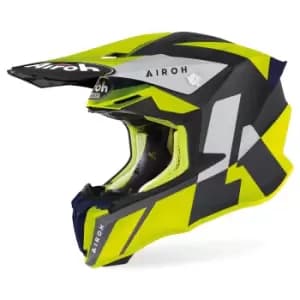 Airoh Twist 2.0 Lift Motocross Helmet, black-yellow, Size L, black-yellow, Size L