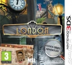 Secret Mysteries in London Nintendo 3DS Game