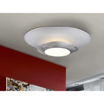 Schuller Hole - Integrated LED Flush Ceiling Light Round Matt White