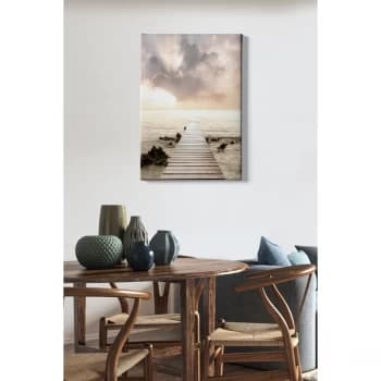 Kanvas Tablo (50 x 70) - 42 Multicolor Decorative Canvas Painting