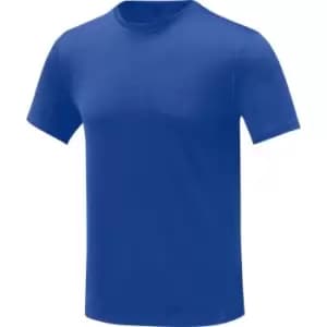 Elevate Mens Kratos Cool Fit Short-Sleeved T-Shirt (L) (Blue)