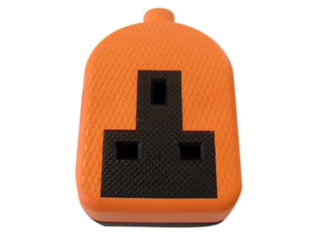 Dencon 9432Ornb Trailing Socket 13A 1-Gang Orange Dcn9432Ornb
