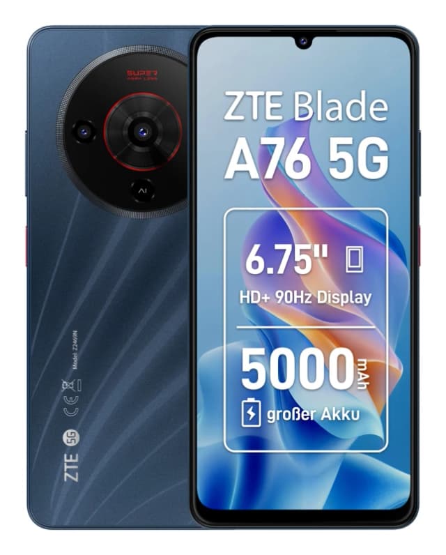 ZTE Blade A76 5G 17.1cm (6.75") Dual SIM USB Type-C 4GB 128GB