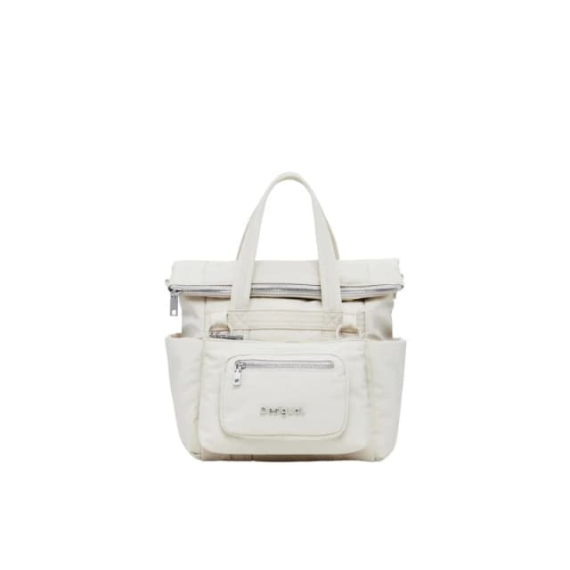Desigual Womens mini Handbag Desigual Basic Modilar Voyager Blanc Female TU