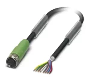 Phoenix Contact 1404148 Sensor Cord, 8P, M8 Rcpt-Free End, 3M