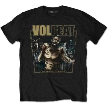 Volbeat - Seal the Deal Unisex Large T-Shirt - Black