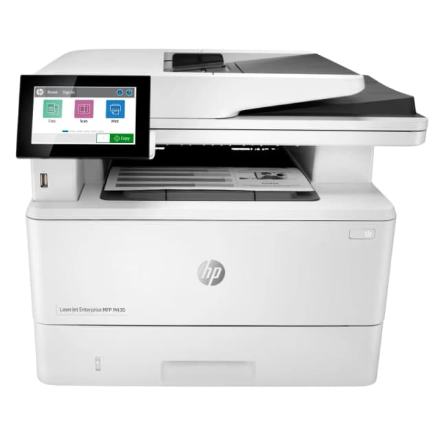 HP LaserJet Enterprise M430f Multifunction Black and white Printer. Et