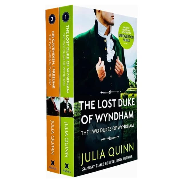 Two Dukes Of Wyndham by Julia Quinn 2 Books Collection Set - Fiction - Paperback Julia Quinn Books