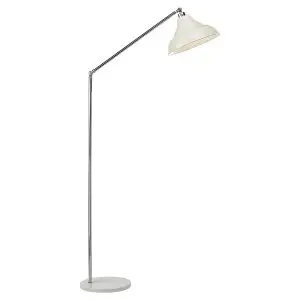 Village At Home Vintage Floor Lamp - Cream