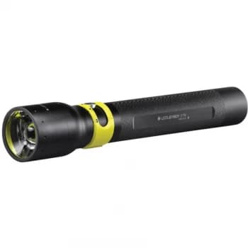 LED Lenser i17R Industrial Rechargeable LED Torch Black & Yellow