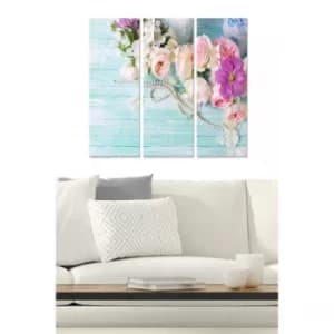 MDF293886065 Multicolor Decorative MDF Painting (3 Pieces)