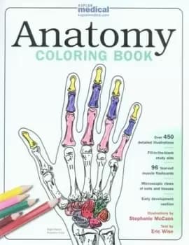 Anatomy coloring book by Eric Wise