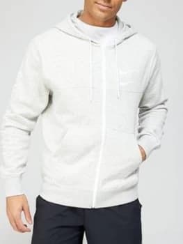 Nike Sportswear Swoosh Full Zip Hoodie - Grey