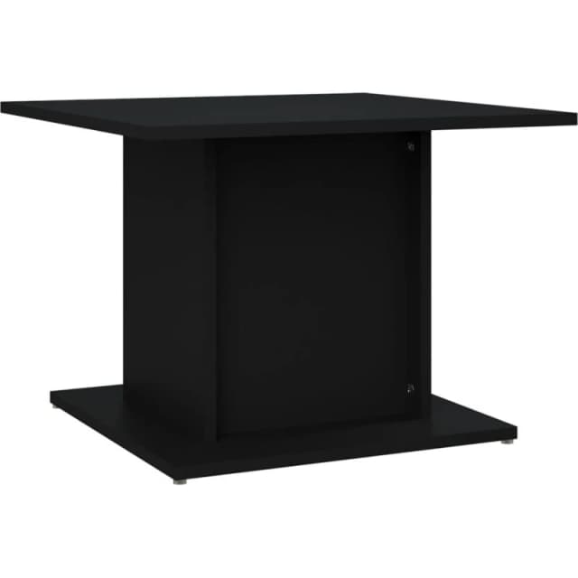 VIDAXL Coffee Table Black 55.5x55.5x40cm Engineered Wood Vidaxl 8720286836408