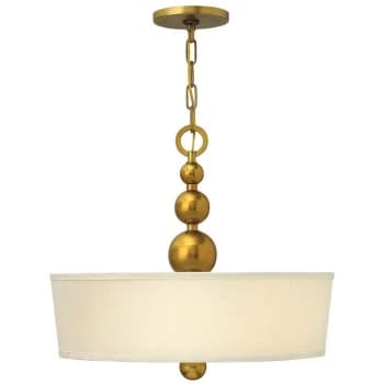 Elstead - Zelda - 3 Light Ceiling Pendant Vintage Brass, E27