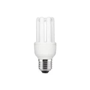 GE Lighting 9W Hex Compact Fluorescent Bulb A Energy Rating 470 Lumens
