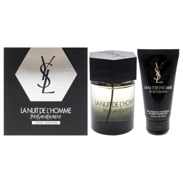 Yves Saint Laurent La Nuit de LHomme Gift Set 100ml Eau de Toilette + 50ml Shower Gel