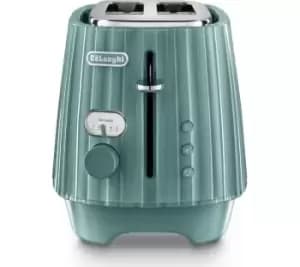 DeLonghi Ballerina CTD2003.GR 2 Slice Toaster