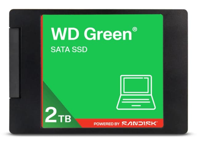 SanDisk SanDisk Green WD SATA SSD 2,5"/7mm POWERED BY 2 TB WDS200T5G0A-00CPT0