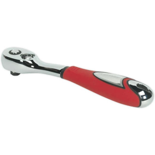 Loops Offset Ratchet Wrench - 3/8" Sq Drive - Flip Reverse - 72-Tooth - Quick Release Multi