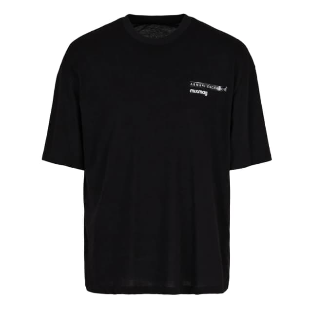 Armani Exchange Mix Mag T Shirt BLACK 1200 male S