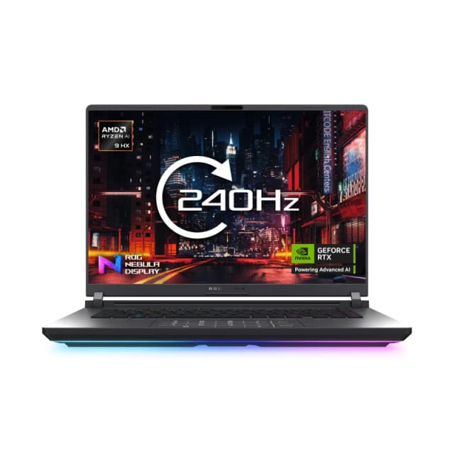 Asus ASUS ROG Strix G16 G614FR-S5115W AMD Ryzen 9 9955HX3D Laptop 40.6cm (16") WQXGA 32GB DDR5-SDRAM 1TB SSD NVIDIA GeForce RTX 5070 Ti WiFi 6E (