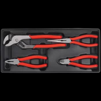 Sealey 4 Piece Plier Set in Module Tray