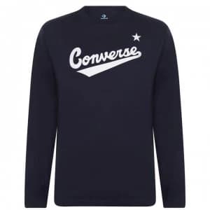 Converse Nova Long Sleeve T Shirt - Obsidian 467