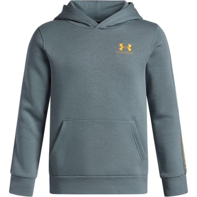 Under Armour Kids Icon Fleece Taping Juniors Hoodie Jasper Blue male 13 (XL)