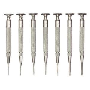 Starrett S555Z-7 Jeweller's Screwdriver Set of 7
