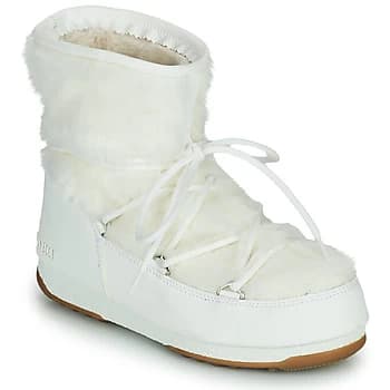 Moon Boot MOON BOOT MONACO LOW FUR WP 2 womens Snow boots in White,4,5,6,6.5,7,8