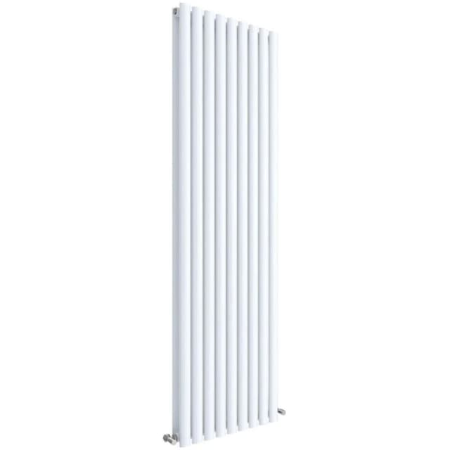 Aspire Aspire - Hudson Reed Revive Double Designer Vertical Radiator 1800mm h x 528mm w - High Gloss White PWHL327